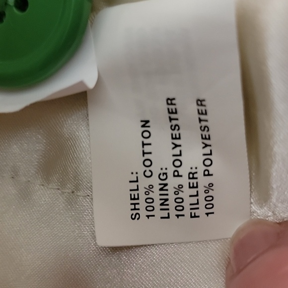 GAP 100% Cotton Corduroy Double Breasted Lined Peacoat green size S - Picture 7 of 12